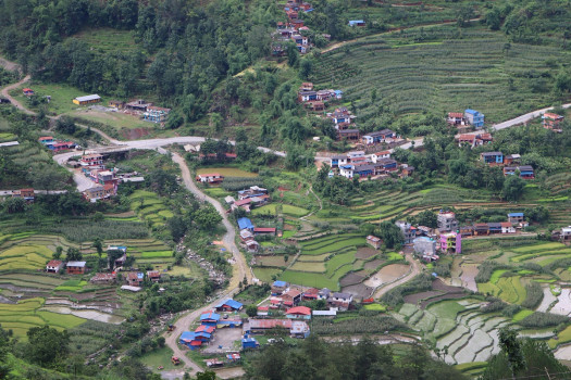 विस्तार हुँदै मध्यपहाडी लोकमार्गको खहरेगाउँ